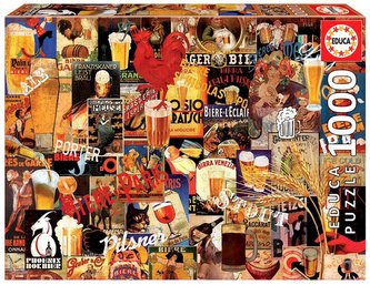 Puzzle 1000 Piwa świata (retro) G3 Puzzle 1000 Piwa świata (retro) G3