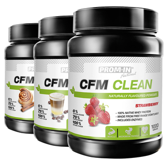 Prom In - CFM CLEAN - stevia 1000g - skořicová rolka Prom In - CFM CLEAN - stevia 1000g - skořicová rolka