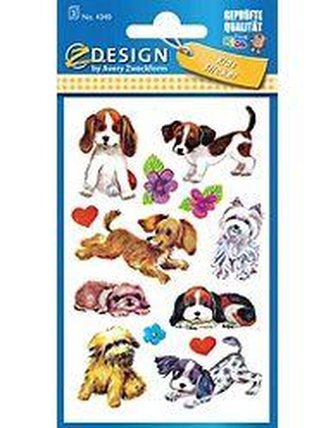 Naklejki papierowe - Pieski 2