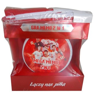 Mega Memo 2w1 z szalikiem PZPN CARTAMUNDI