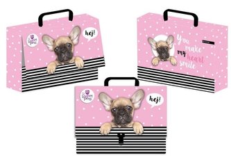 Teczka z rączką walizeczka Pies