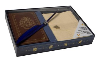 Harry Potter: Hogwarts School of Witchcraft and Wizardry Desktop Stationery Set (with Pen)