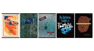 Zeszyt A5/60K kratka Chłopcy (10szt)