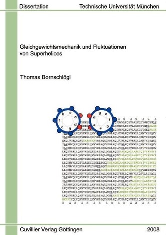 Gleichgewichtsmechanik und Flutuation von Superhelices