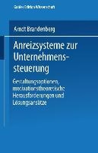 Anreizsysteme zur Unternehmenssteuerung