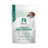 Reflex nutrition - Complete diet protein 600 g + Green Tea 100cp - čokoláda
