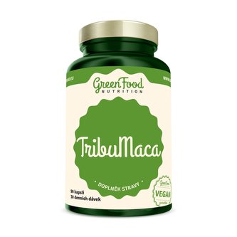 GreenFood nutrition - TribuMaca 90 vegan kapslí