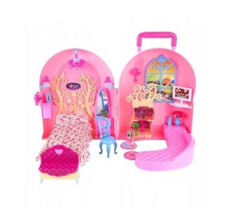 Domek walizkowy dla lalki 29 cm