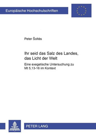 «Ihr seid das Salz des Landes, das Licht der Welt»