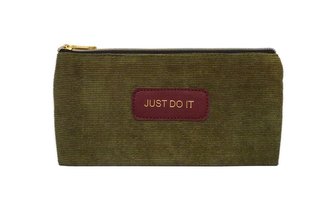 Piórnik saszetka ciemny zielony