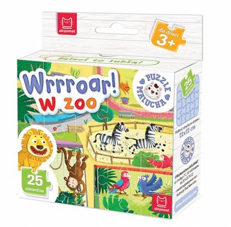 Puzzle malucha. Wrrroar! W zoo Puzzle malucha. Wrrroar! W zoo