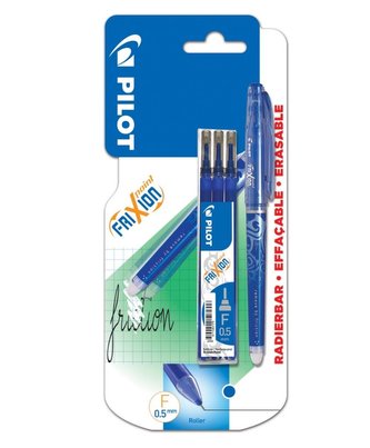 Cienkopis FriXion Point niebieski + wkłady PILOT