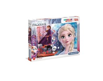 Clementoni Puzzle Jewels - Frozen 2, 104 dílků