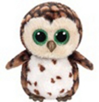 Plyš očka střední hnědá sova