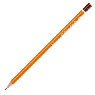 Grafitová tužka "1500", F, šestihranné, 12 ks, KOH-I-NOOR 7130028006