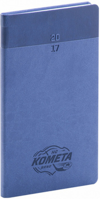 Diář 2017 Kometa kapesní