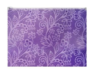 Teczka A4 fioletowe kwiaty