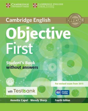 Objective First Student's Book Without Answers with Testbank [With CDROM]