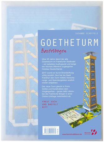 Der Goetheturm - Bastelbogen