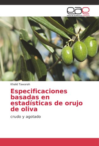 Especificaciones basadas en estadísticas de orujo de oliva