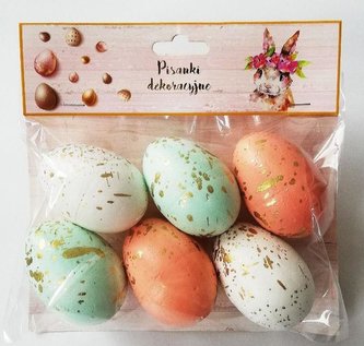 Pisanki (6 szt) MIX