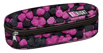 Piórnik saszetka z wewnętrzną klapką Owoce Leśne