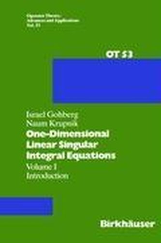 One-Dimensional Linear Singular Integral Equations