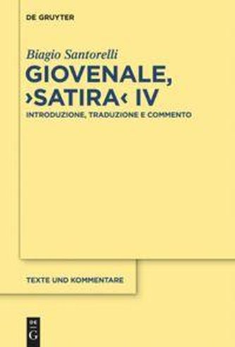 Giovenale, \"Satira\" IV