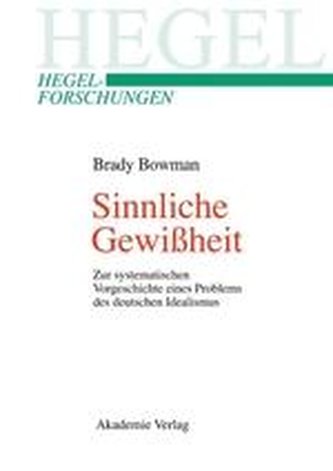Sinnliche Gewißheit