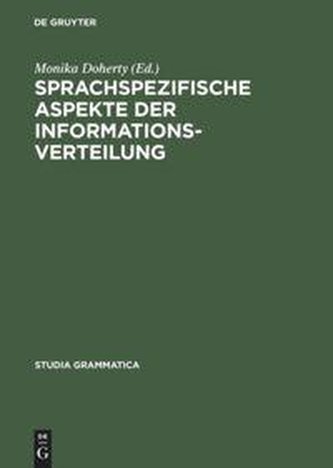 Sprachspezifische Aspekte der Informationsverteilung
