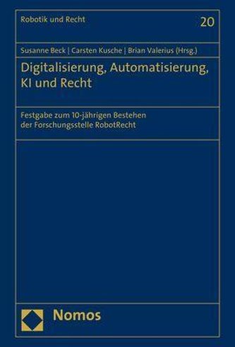 Digitalisierung, Automatisierung, KI und Recht
