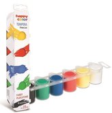 Farby plakatowe Tempera 6 kolorów HAPPY COLOR