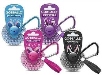 GoGoPo - Gooballz Gniotek-brelok malina opalowy