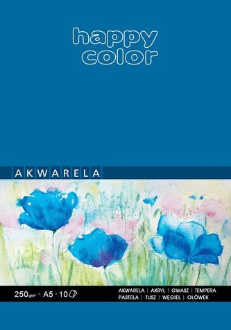 Blok akwarelowy ART A5/10K 250g HAPPY COLOR