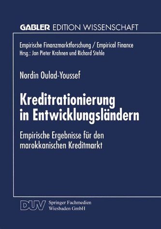 Kreditrationierung in Entwicklungsländern