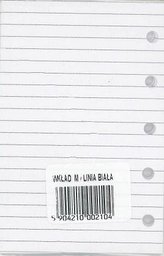 Wkład do organizera M Linia biała ANTRA