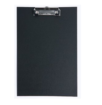 Deska A5 PVC z klipem czarna D.RECT