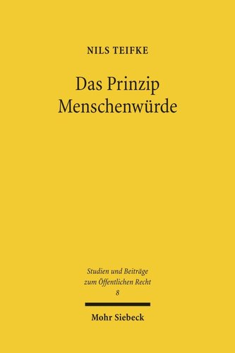 Das Prinzip Menschenwürde