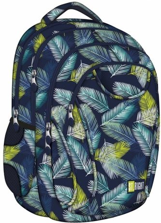 Plecak 4-komorowy Tropikalne Liście