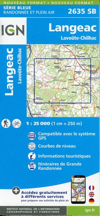 Langeac-Lavoûte-Chilhac 1:25 000 Langeac-Lavoûte-Chilhac 1:25 000
