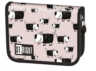 Piórnik dwuklapkowy bez wyposażenia Pieski