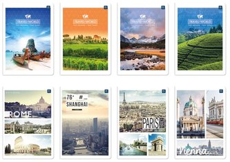 Zeszyt A5/80K kratka UV mix 2 (10szt)