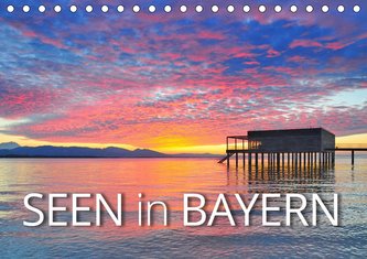 Seen in Bayern (Tischkalender 2021 DIN A5 quer)