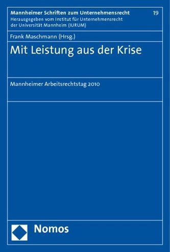 Mit Leistung aus der Krise