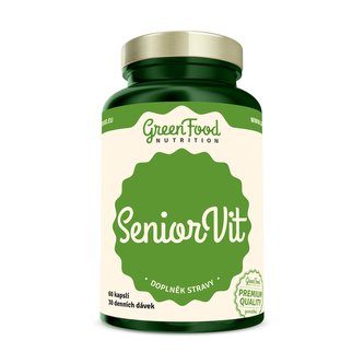 GreenFood nutrition - SeniorVit 60 kapslí