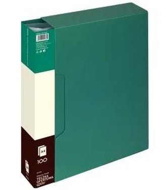 Teczka ofertowa 100 koszulek zielona GRAND