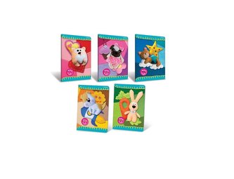 Zeszyt A5/16K linia podw.kol. Handmade (20szt)