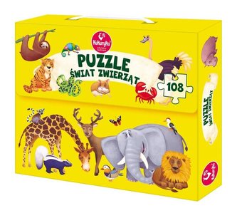 Puzzle 108 Świat zwierząt