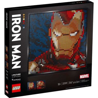 LEGO ZEBRA 2020 31199 Iron Man od Marvelu