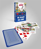 Karty do gry niebieskie 1x55 CARTAMUNDI